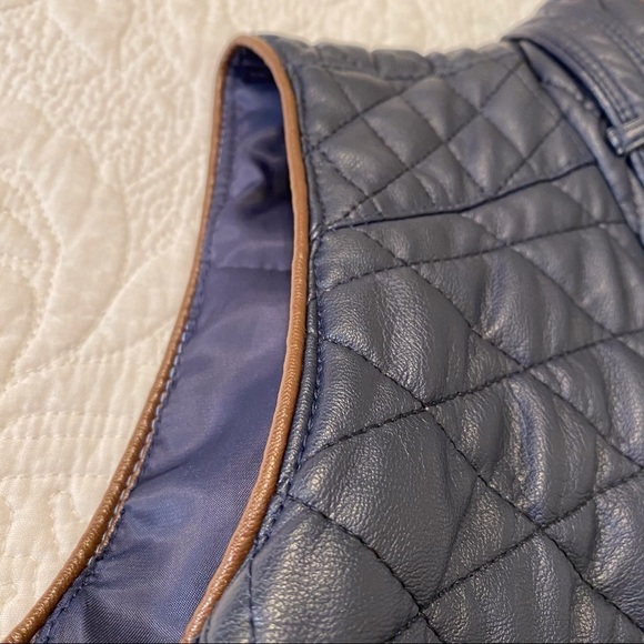 Fate Quilted Faux Leather Zip Front Vest - XS - Picture 12 of 13